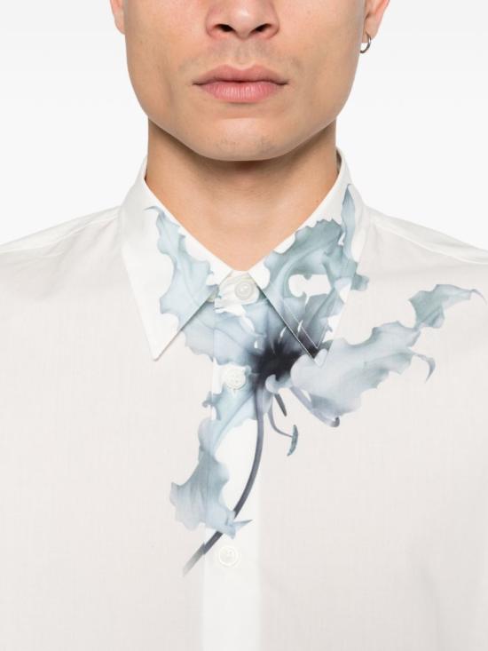 25FW 드리스 반 노튼 긴팔 셔츠 252 020732 2008 514 White - DRIES VAN NOTEN