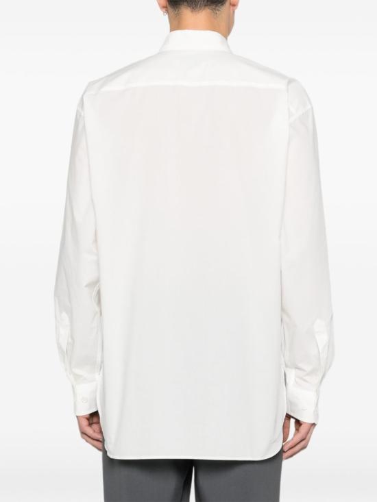 25FW 드리스 반 노튼 긴팔 셔츠 252 020732 2008 514 White - DRIES VAN NOTEN