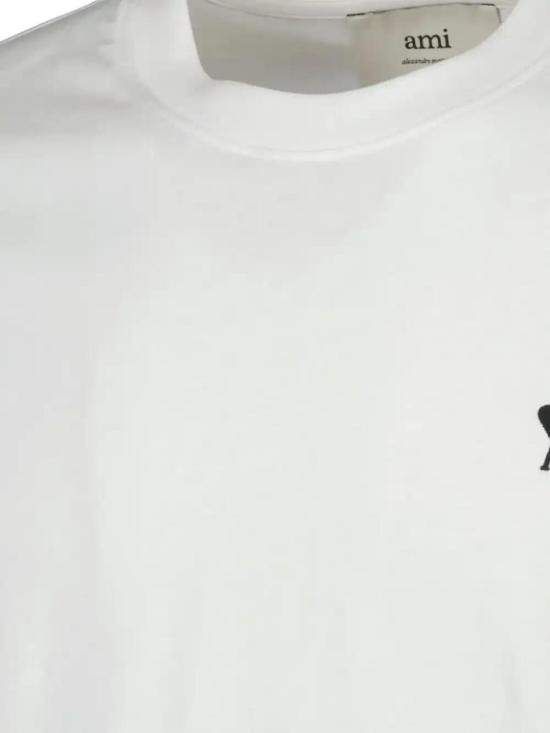 26SS 아미 반팔 티셔츠 HTS346 724 100 White - AMI