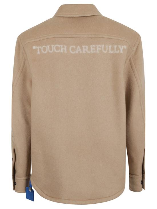 25FW 오프화이트 자켓 OMES01CF25FA B001 Neutrals - OFF WHITE