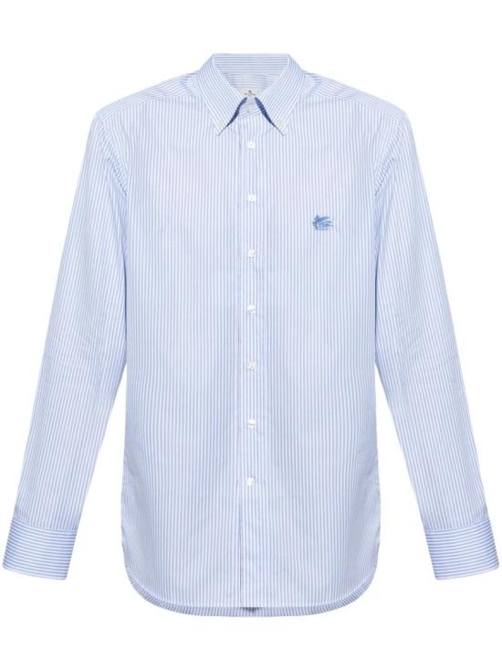 25FW 에트로 긴팔 셔츠 MRIB000499TR575 Blue