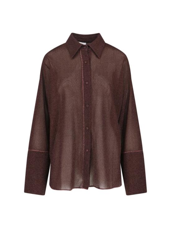 26SS 오세리 블라우스 LSF235 LUREXCHOCOLATE Brown