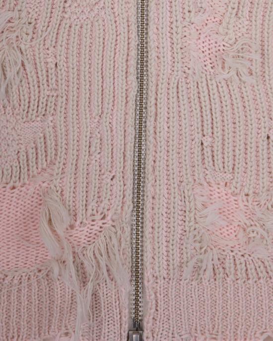 26SS MM6 메종마르지엘라 가디건 724296 Pink - MM6 MAISON MARGIELA