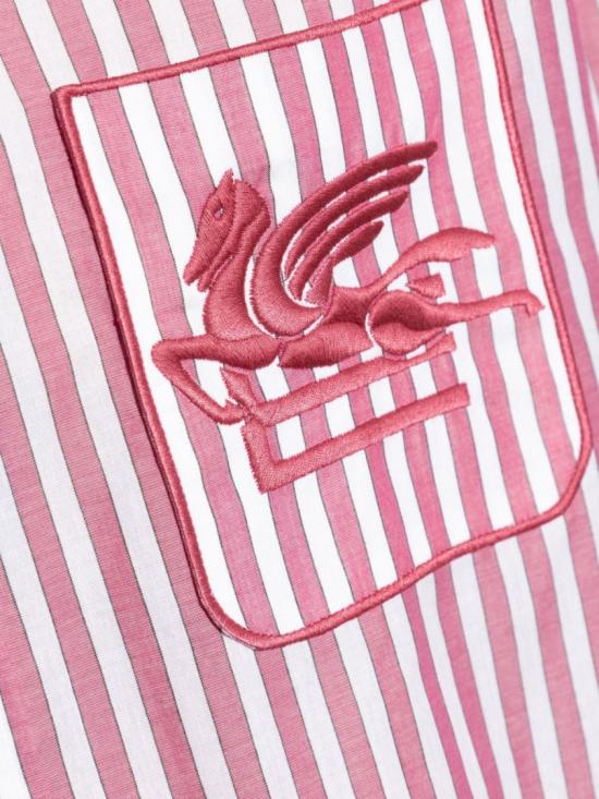 25FW 에트로 긴팔 셔츠 MRIC0059AR359 Pink - ETRO