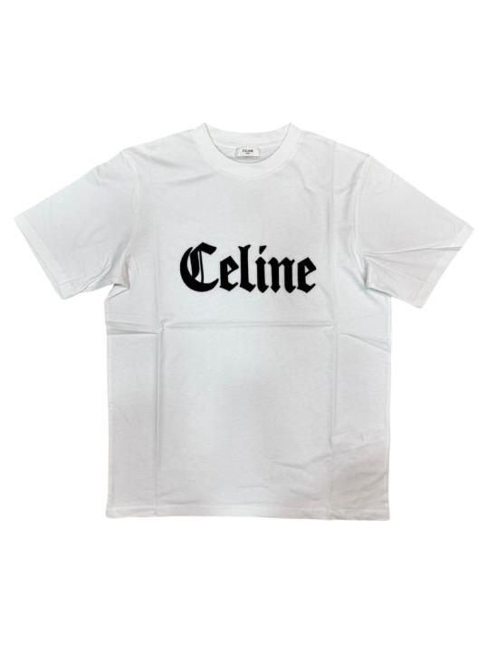 25SS 셀린느 반팔 티셔츠 2X68167IQ38AW White