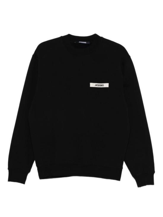 26SS 자크뮈스 그로그랭 스웨트 셔츠 SSM00206 AJ00126 990 Black