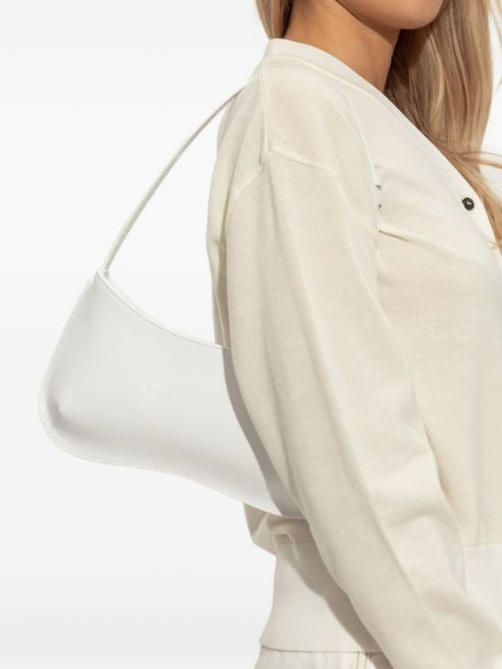 26SS 자크뮈스 르 비주 베디드 숄더백 BAW00442 AC18A01 100 White - JACQUEMUS