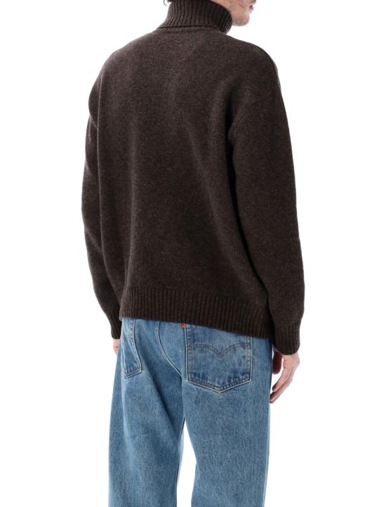 25FW 스포티앤리치 터틀넥 WS08265302BR03 Black - SPORTY & RICH