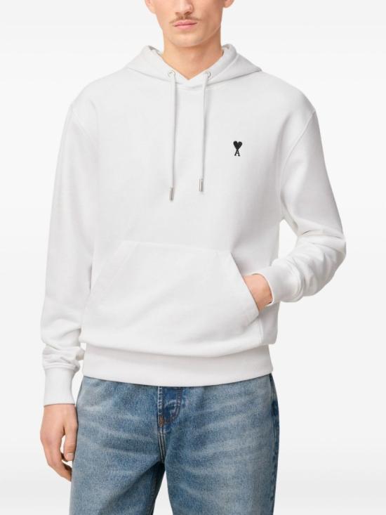 26SS 아미 ADC 코튼 후디 HSW764 730 100 White - AMI