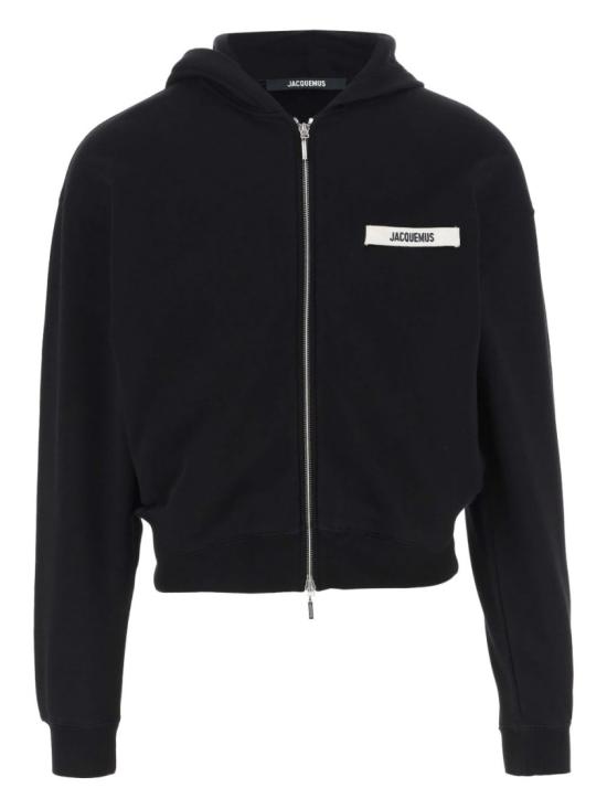 26SS 자크뮈스 그로그랭 후드 집업 HOM00257 AJ00126 990 Black