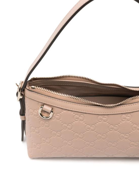 26SS 구찌 GG 엠블럼 스몰 숄더백 847450AAFDV5753 Neutrals - GUCCI