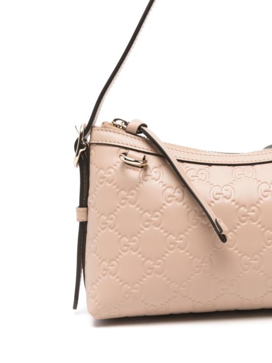 26SS 구찌 GG 엠블럼 스몰 숄더백 847450AAFDV5753 Neutrals - GUCCI