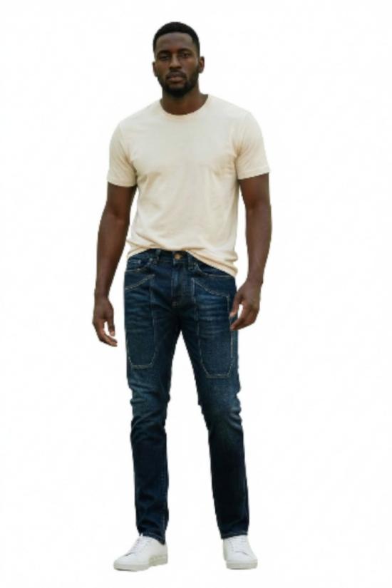 25FW 제커슨 데님 팬츠 UPA077 Black