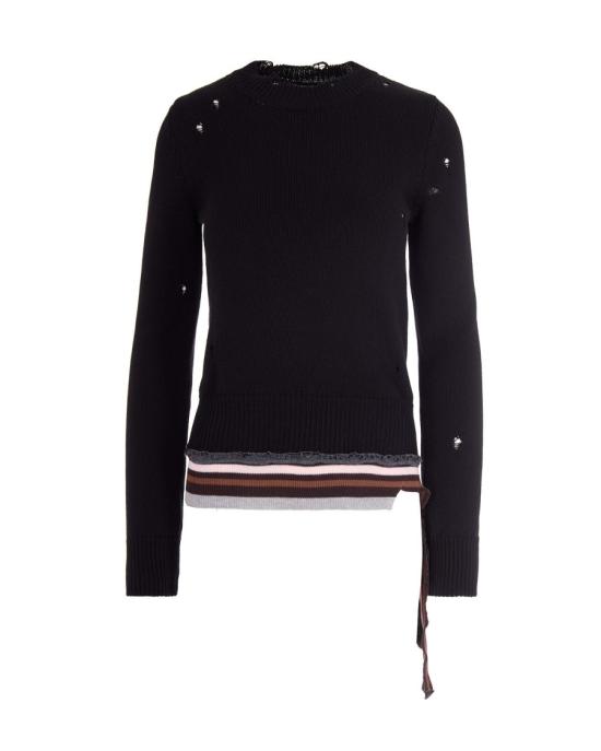 26SS MM6 메종마르지엘라 스웨터 5053885 Black