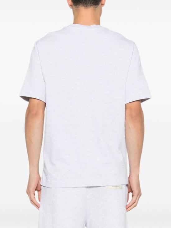 26SS 자크뮈스 그로그랭 로고 티셔츠 TSM00133 AJ00226 950 Grey - JACQUEMUS