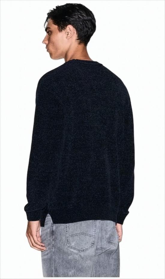 25FW 알마니 스웨터 XM001331 Blue - ARMANI