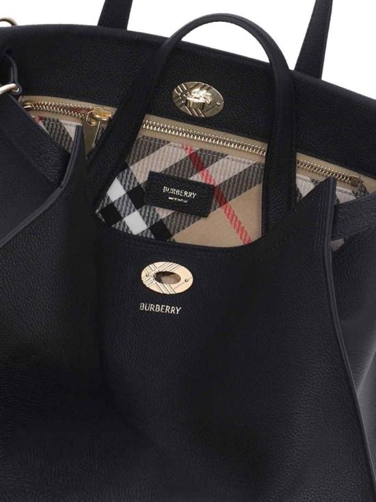 26SS 버버리 스몰 코츠월드 토트백 8111344A1189 Black - BURBERRY
