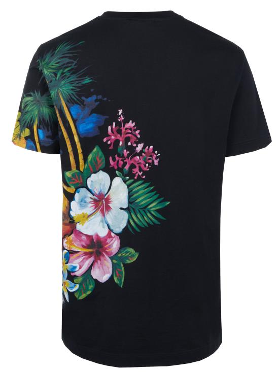  돌체앤가바나 반팔 티셔츠 G8PT1T G7G9I BLACK - DOLCE & GABBANA