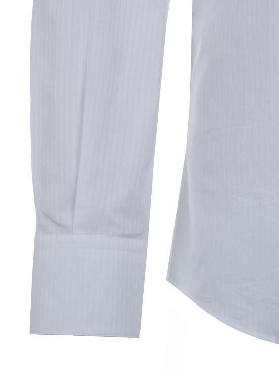  돌체앤가바나 긴팔 티셔츠 G5EJ0T FR5XZ WHITE - DOLCE & GABBANA