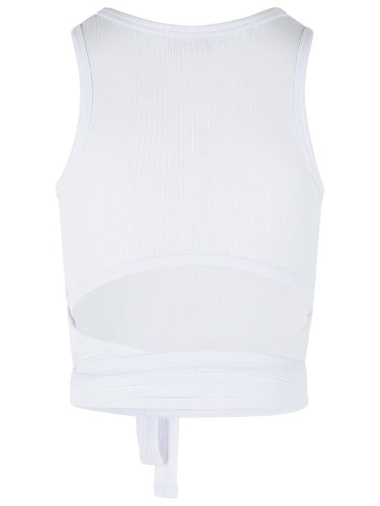 26SS 디젤 민소매 티셔츠 A21019 0EJAI100 White - DIESEL