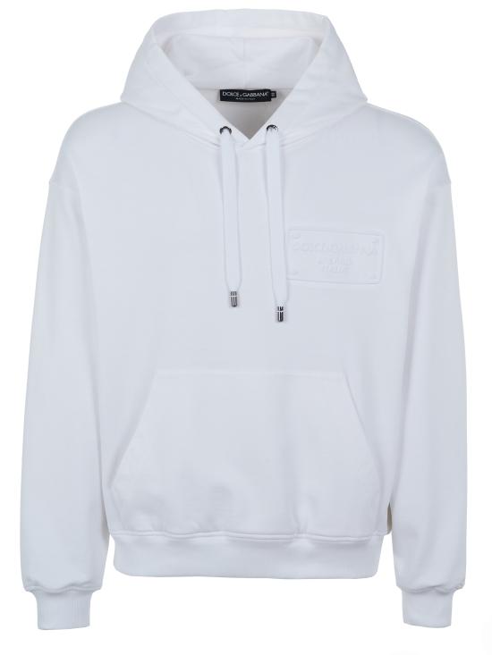  돌체앤가바나 후드 티셔츠 G9ZU0Z GG937 WHITE