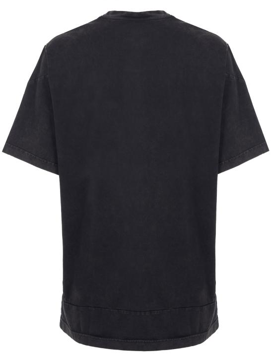  돌체앤가바나 반팔 티셔츠 G8OT6T HU7MA BLACK - DOLCE & GABBANA