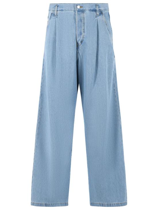 26SS 드리스 반 노튼 데님 팬츠 020940 3385514 Light Blue