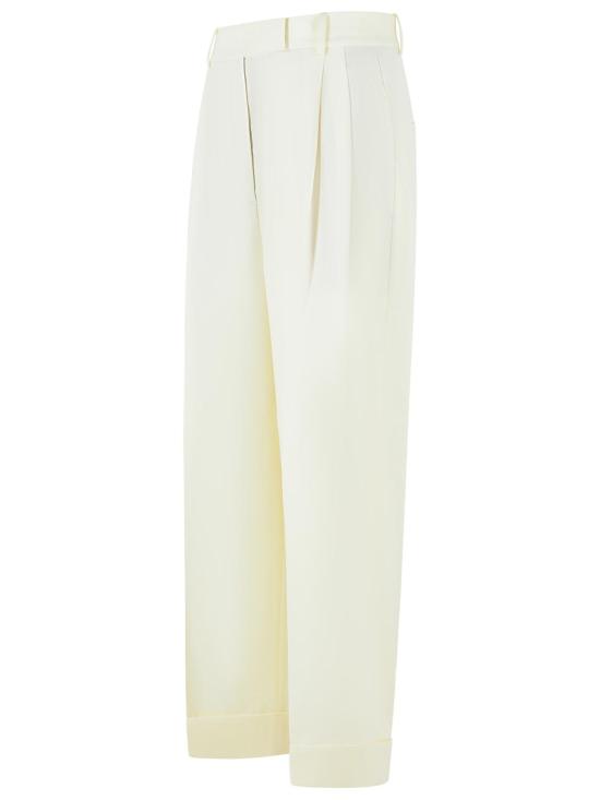 26SS 로에 스트레이트 팬츠 418 30 226112 White - ROHE