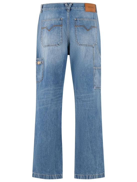 26SS 베르사체 데님 팬츠 1017860 1A163861D190 Light Blue - VERSACE