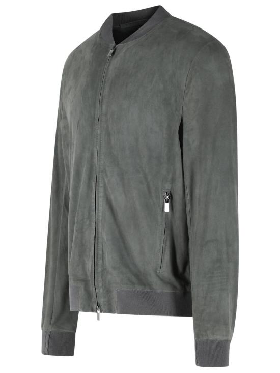 26SS 살바토레 산토로 가죽 자켓 50653 UGREY Grey - SALVATORE SANTORO