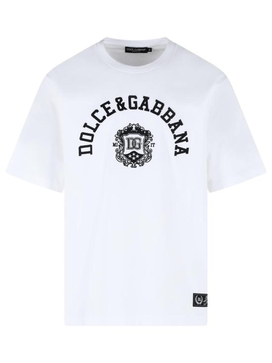 26SS 돌체앤가바나 폴로 티셔츠 G8PN9Z G7POPW0800 White