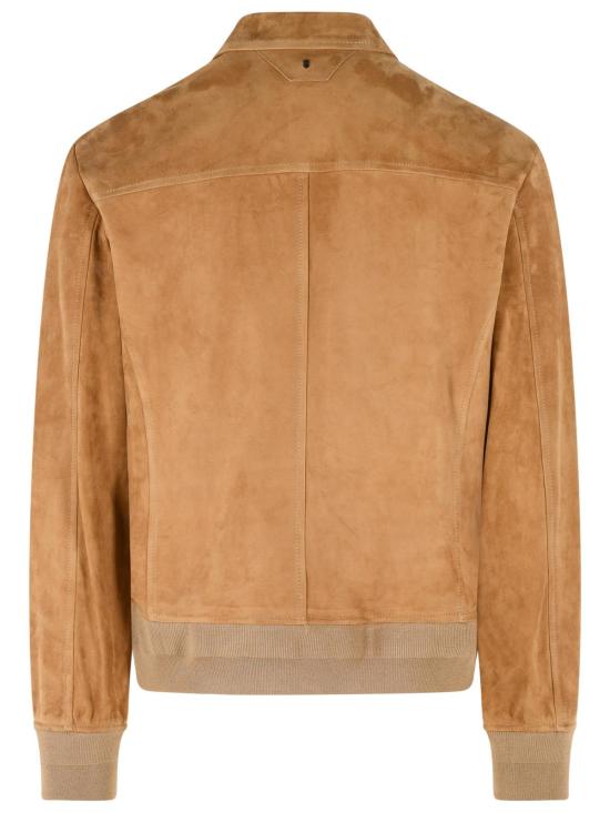 26SS 살바토레 산토로 가죽 자켓 50694 UTIMBERLAND Brown - SALVATORE SANTORO