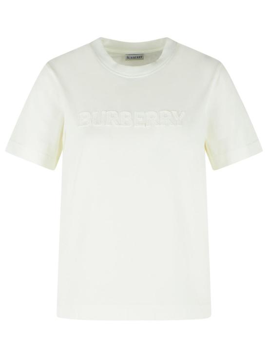 26SS 버버리 반팔 티셔츠 8118966B7078 White