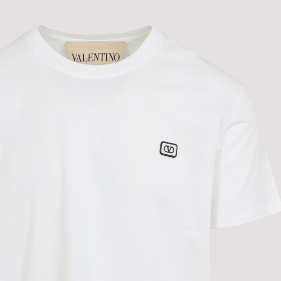 26SS 발렌티노 가라바니 폴로 티셔츠 8V3MG10VAQ8 A03 AVORIO NUDE NEUTRALS - VALENTINO GARAVANI