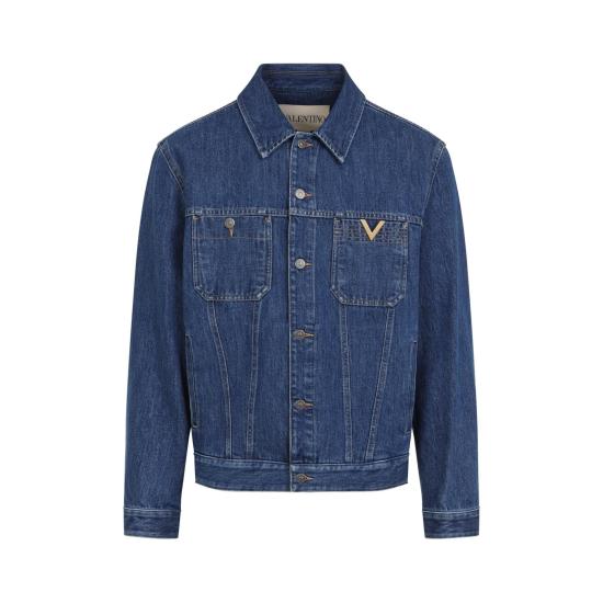 26SS 발렌티노 가라바니 자켓 8V3DC14FB6M 558 MEDIUM BLUE DENIM