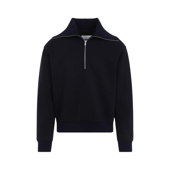 26SS 질샌더 긴팔 티셔츠 J22GU0146 J20245 401 NAVY BLUE