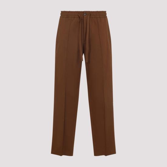 26SS 발렌티노 가라바니 스트레이트 팬츠 8V3RBN31ALS C30 CHOCOLATE BROWN - VALENTINO GARAVANI