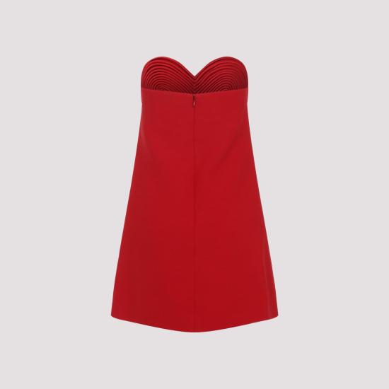 26SS 발렌티노 가라바니 숏 원피스 8B3VAH801CF R9M PARIS RED - VALENTINO GARAVANI