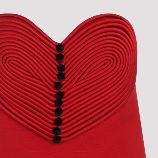 26SS 발렌티노 가라바니 숏 원피스 8B3VAH801CF R9M PARIS RED - VALENTINO GARAVANI