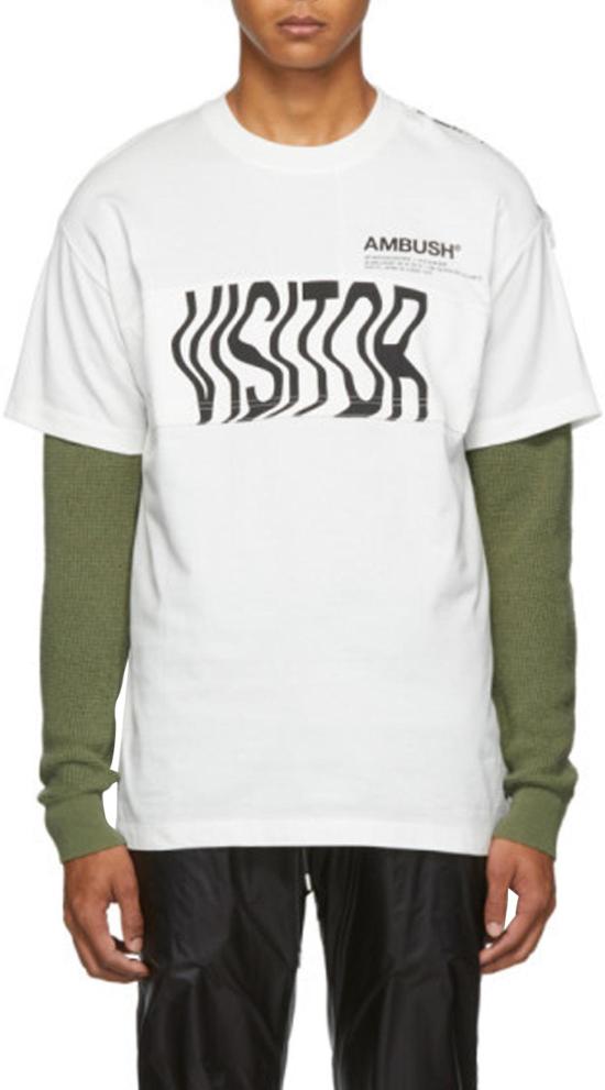  엠부시 반팔 티셔츠 1211183OFFWHITE - AMBUSH