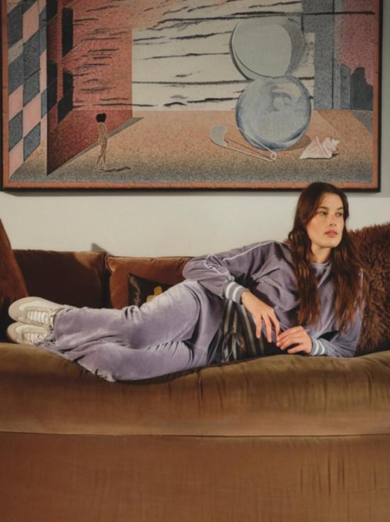  썬드라이 스트레이트 팬츠 잡드리 트랙 팬츠