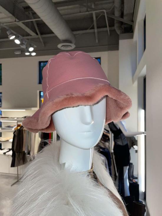  더 엔케이씨 스토어 버킷햇 NKC 스토어 양면 양털 버킷햇