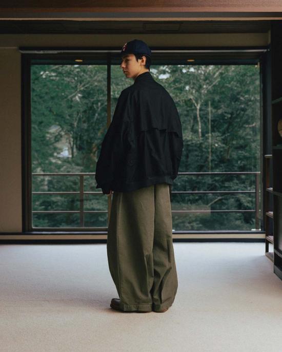  앵글런 자켓 더블 포켓 해링턴 재킷 - ANGLAN