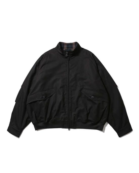  앵글런 자켓 더블 포켓 해링턴 재킷