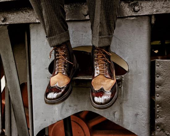 25FW TON GOUT 부츠 Rami Bordo Bordo Tabacco BORDO TABACCO