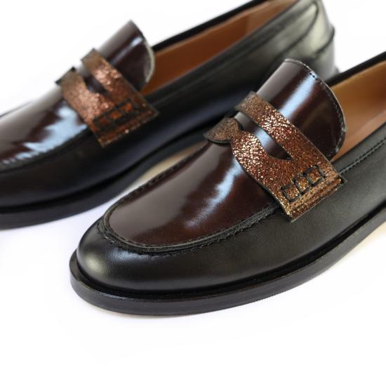 25FW TON GOUT 로퍼 Betty Nero T Moro Rame NERO T MORO RAME - OTHER BRANDS