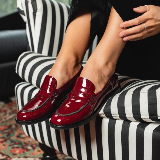 25FW TON GOUT 로퍼 Betty Rosso ROSSO