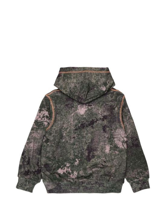 26SS [키즈] 디젤 트레이닝 상의 J02623KYA0G K511 Green - DIESEL