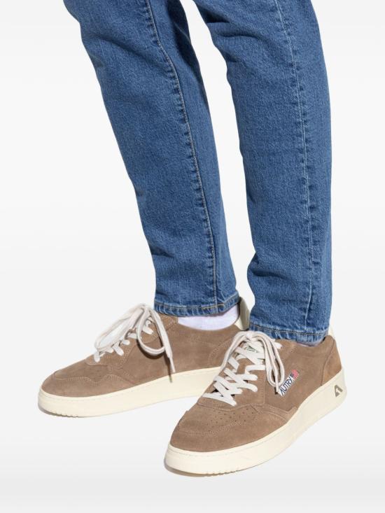 26SS 오트리 메달리스트 로우 스니커즈 AULMUH10 Brown - AUTRY