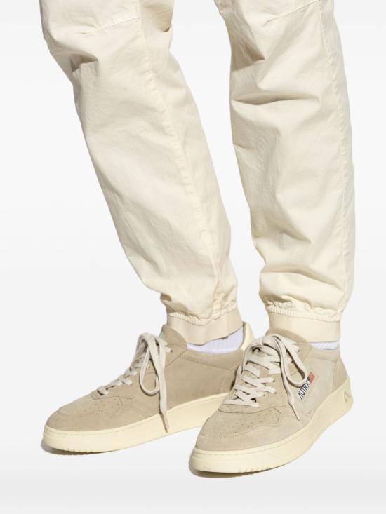 26SS 오트리 메달리스트 로우 스니커즈 AULMUH13 Beige - AUTRY
